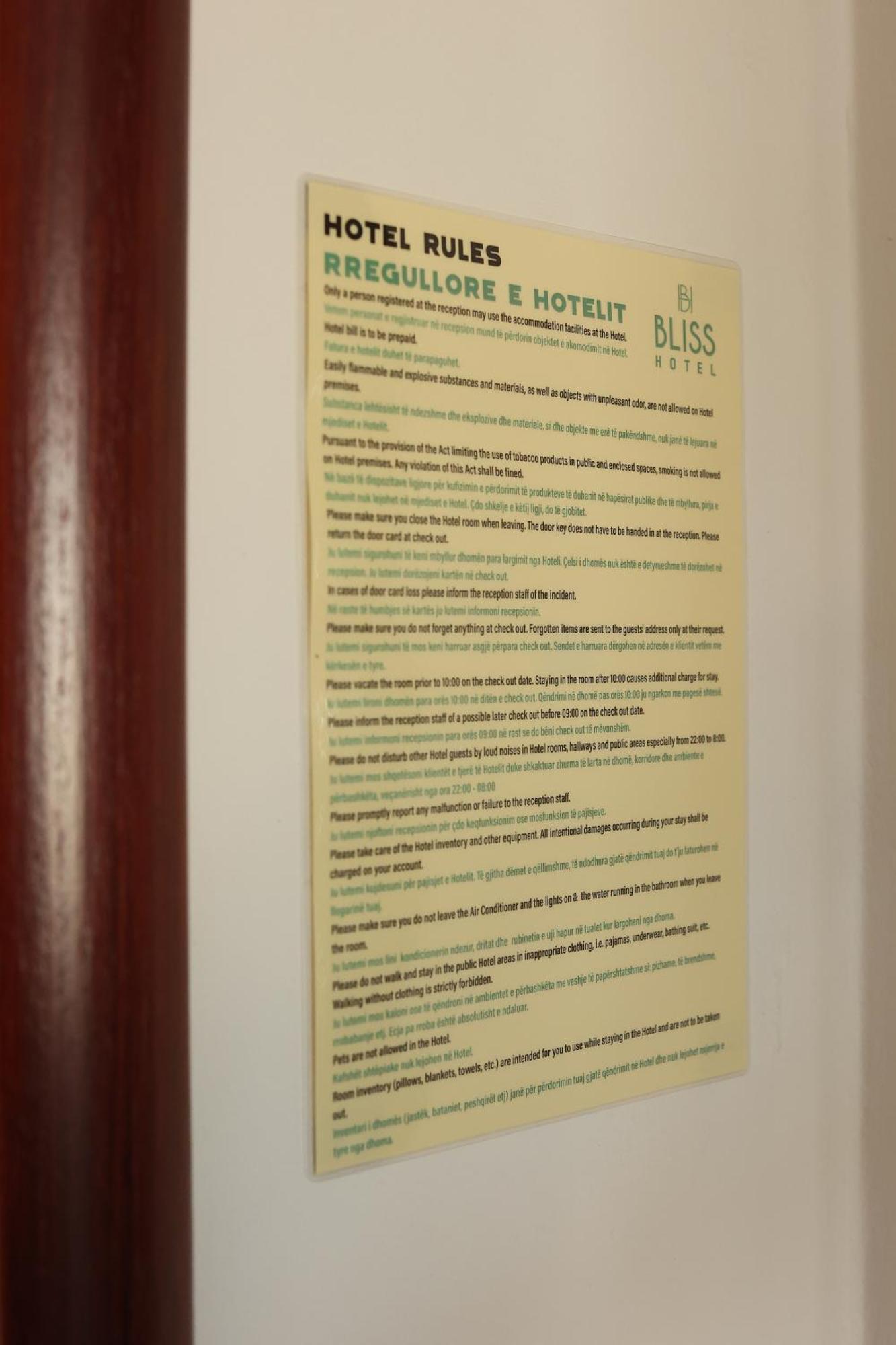 Bliss Hotel Ksamil Room photo